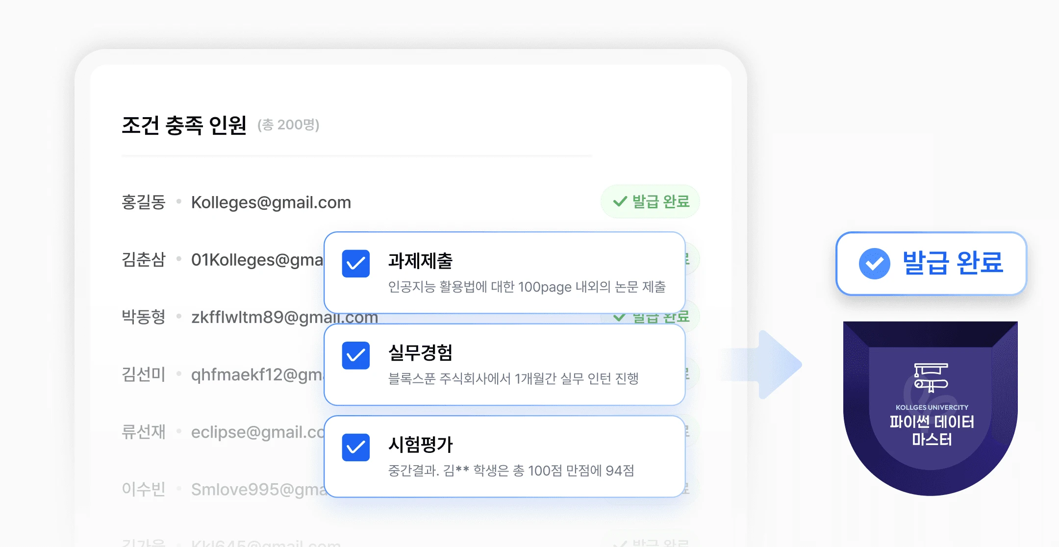 클래스 기반 자동 발급